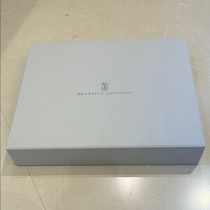 Brunello Cucinelli Elegant Gray Box